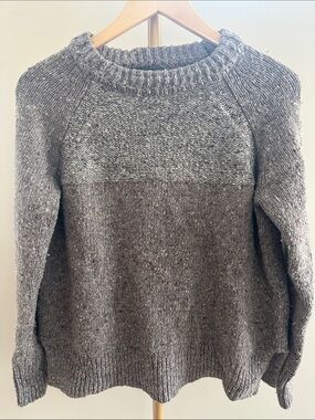 Vintage Roots Wool Knit Sweater Cozy Cabin Cottagecore Chunky Knit Pullover